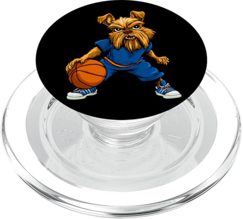 Yorkshire Terrier Basketballer / Basketball Terrier PopSockets PopGrip für MagSafe Yorkshire Terrier Basketballer / Basketball Terrier PopSockets PopGrip für MagSafe von Basketball Animals