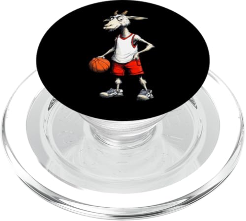 Ziegen Basketballerin / Basketball Ziege PopSockets PopGrip für MagSafe von Basketball Animals