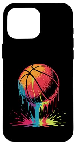 Basketballer Basketball Spieler Basketball Hülle für iPhone 16 Pro Max von Basketball Basketballspieler Basketballverein