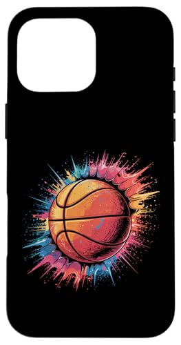 Basketballer Basketball Spieler Basketball Hülle für iPhone 16 Pro Max von Basketball Basketballspieler Basketballverein
