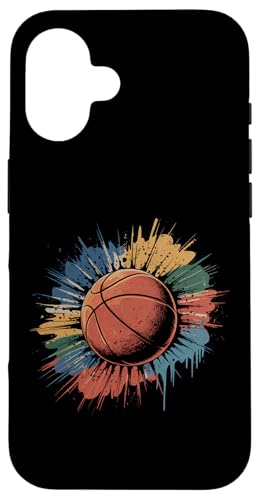 Basketballer Basketball Spieler Basketball Hülle für iPhone 16 von Basketball Basketballspieler Basketballverein