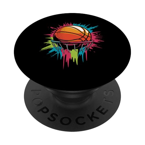 Basketballer Basketball Spieler Basketball PopSockets Klebender PopGrip von Basketball Basketballspieler Basketballverein