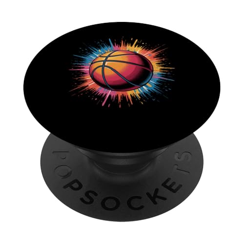 Basketballer Basketball Spieler Basketball PopSockets Klebender PopGrip von Basketball Basketballspieler Basketballverein