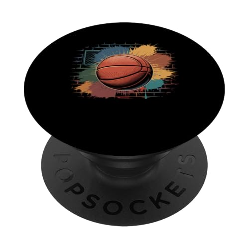 Basketballer Basketball Spieler Basketball PopSockets Klebender PopGrip von Basketball Basketballspieler Basketballverein