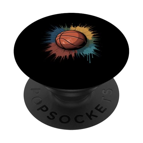 Basketballer Basketball Spieler Basketball PopSockets Klebender PopGrip von Basketball Basketballspieler Basketballverein