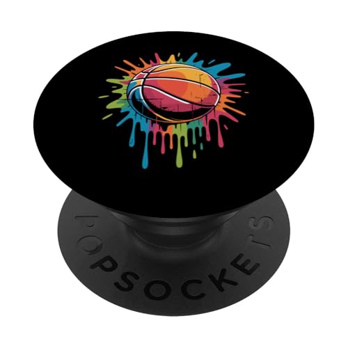 Basketballer Basketball Spieler Basketball PopSockets Klebender PopGrip von Basketball Basketballspieler Basketballverein