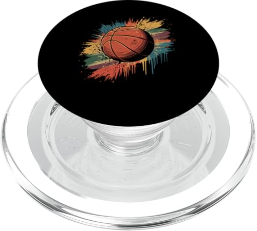 Basketballer Basketball Spieler Basketball PopSockets PopGrip für MagSafe von Basketball Basketballspieler Basketballverein