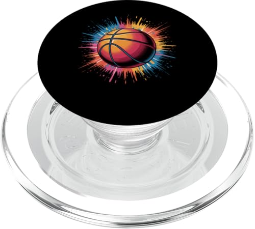 Basketballer Basketball Spieler Basketball PopSockets PopGrip für MagSafe von Basketball Basketballspieler Basketballverein