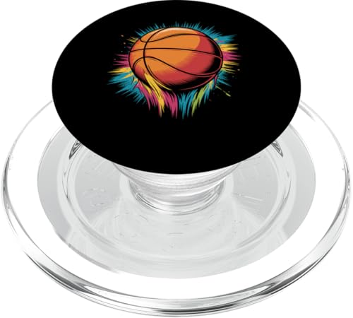 Basketballer Basketball Spieler Basketball PopSockets PopGrip für MagSafe von Basketball Basketballspieler Basketballverein