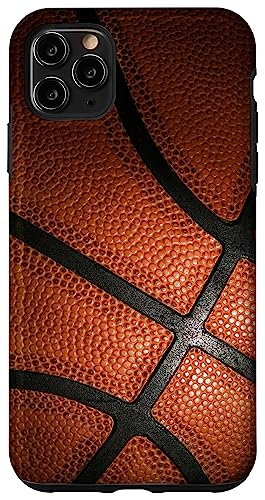Hülle für iPhone 11 Pro Max Basketball-Oberfläche Hülle für iPhone 11 Pro Max Basketball-Oberfläche von Basketball Culture Designs