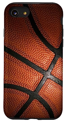 Hülle für iPhone SE (2020) / 7 / 8 Basketball-Oberfläche von Basketball Culture Designs