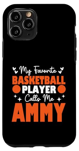 Mein Lieblingsbasketballspieler nennt mich Ammy Mother's Day Hülle für iPhone 11 Pro Mein Lieblingsbasketballspieler nennt mich Ammy Mother's Day Hülle für iPhone 11 Pro von Basketball Lover Sport Basketball Player Family