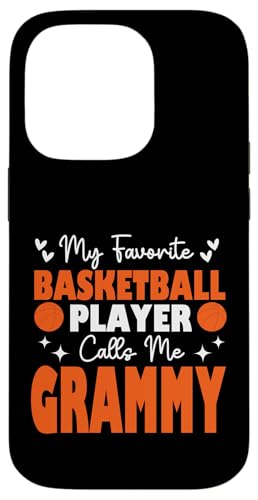 Mein Lieblingsbasketballspieler nennt mich Grammy Mother's Day Hülle für iPhone 14 Pro Mein Lieblingsbasketballspieler nennt mich Grammy Mother's Day Hülle für iPhone 14 Pro von Basketball Lover Sport Basketball Player Family