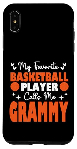 Mein Lieblingsbasketballspieler nennt mich Grammy Mother's Day Hülle für iPhone XS Max Mein Lieblingsbasketballspieler nennt mich Grammy Mother's Day Hülle für iPhone XS Max von Basketball Lover Sport Basketball Player Family