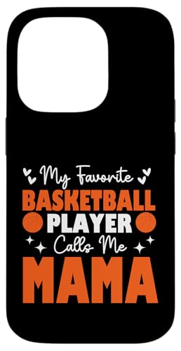 Mein Lieblingsbasketballspieler nennt mich Mama Muttertag Hülle für iPhone 14 Pro Mein Lieblingsbasketballspieler nennt mich Mama Muttertag Hülle für iPhone 14 Pro von Basketball Lover Sport Basketball Player Family