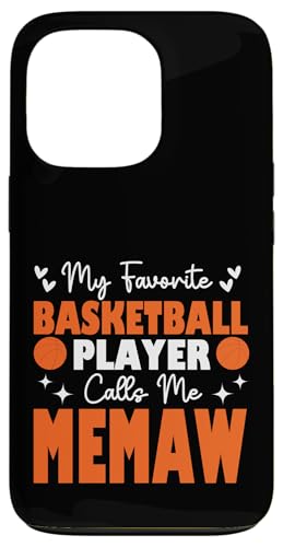 Mein Lieblingsbasketballspieler nennt mich Memaw Muttertag Hülle für iPhone 13 Pro Mein Lieblingsbasketballspieler nennt mich Memaw Muttertag Hülle für iPhone 13 Pro von Basketball Lover Sport Basketball Player Family