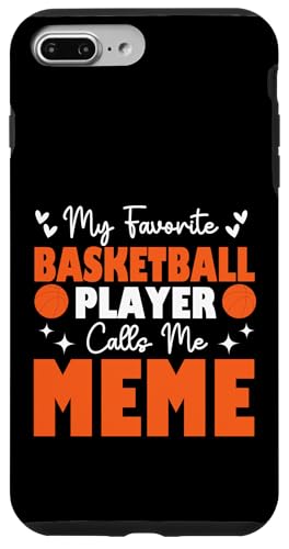 Mein Lieblingsbasketballspieler nennt mich Meme Muttertag Hülle für iPhone 7 Plus/8 Plus Mein Lieblingsbasketballspieler nennt mich Meme Muttertag Hülle für iPhone 7 Plus/8 Plus von Basketball Lover Sport Basketball Player Family