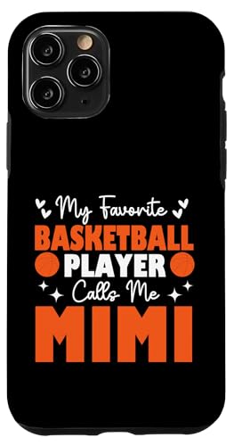 Mein Lieblingsbasketballspieler nennt mich Mimi Muttertag Hülle für iPhone 11 Pro Mein Lieblingsbasketballspieler nennt mich Mimi Muttertag Hülle für iPhone 11 Pro von Basketball Lover Sport Basketball Player Family