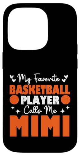 Mein Lieblingsbasketballspieler nennt mich Mimi Muttertag Hülle für iPhone 14 Pro Mein Lieblingsbasketballspieler nennt mich Mimi Muttertag Hülle für iPhone 14 Pro von Basketball Lover Sport Basketball Player Family