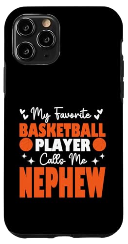 Mein Lieblingsbasketballspieler nennt mich Neffen-Muttertag Hülle für iPhone 11 Pro Mein Lieblingsbasketballspieler nennt mich Neffen-Muttertag Hülle für iPhone 11 Pro von Basketball Lover Sport Basketball Player Family