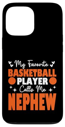 Mein Lieblingsbasketballspieler nennt mich Neffen-Muttertag Hülle für iPhone 13 Pro Max Mein Lieblingsbasketballspieler nennt mich Neffen-Muttertag Hülle für iPhone 13 Pro Max von Basketball Lover Sport Basketball Player Family