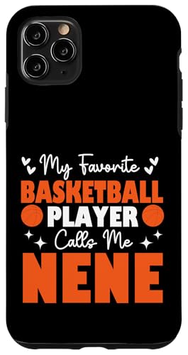 Mein Lieblingsbasketballspieler nennt mich Nene Muttertag Hülle für iPhone 11 Pro Max Mein Lieblingsbasketballspieler nennt mich Nene Muttertag Hülle für iPhone 11 Pro Max von Basketball Lover Sport Basketball Player Family
