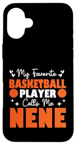 Mein Lieblingsbasketballspieler nennt mich Nene Muttertag Hülle für iPhone 16 Plus Mein Lieblingsbasketballspieler nennt mich Nene Muttertag Hülle für iPhone 16 Plus von Basketball Lover Sport Basketball Player Family