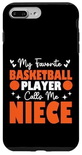 Mein Lieblingsbasketballspieler nennt mich Nichte Muttertag Hülle für iPhone 7 Plus/8 Plus Mein Lieblingsbasketballspieler nennt mich Nichte Muttertag Hülle für iPhone 7 Plus/8 Plus von Basketball Lover Sport Basketball Player Family