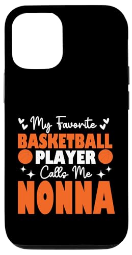 Mein Lieblingsbasketballspieler nennt mich Nonna Muttertag Hülle für iPhone 12/12 Pro Mein Lieblingsbasketballspieler nennt mich Nonna Muttertag Hülle für iPhone 12/12 Pro von Basketball Lover Sport Basketball Player Family