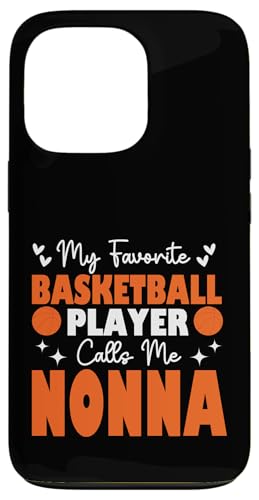 Mein Lieblingsbasketballspieler nennt mich Nonna Muttertag Hülle für iPhone 13 Pro Mein Lieblingsbasketballspieler nennt mich Nonna Muttertag Hülle für iPhone 13 Pro von Basketball Lover Sport Basketball Player Family