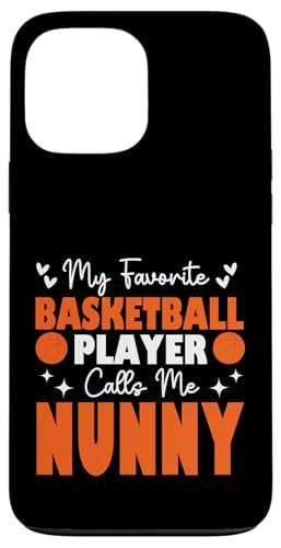 Mein Lieblingsbasketballspieler nennt mich Nunny Mother's Day Hülle für iPhone 13 Pro Max Mein Lieblingsbasketballspieler nennt mich Nunny Mother's Day Hülle für iPhone 13 Pro Max von Basketball Lover Sport Basketball Player Family