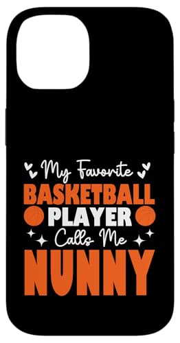 Mein Lieblingsbasketballspieler nennt mich Nunny Mother's Day Hülle für iPhone 14 Mein Lieblingsbasketballspieler nennt mich Nunny Mother's Day Hülle für iPhone 14 von Basketball Lover Sport Basketball Player Family