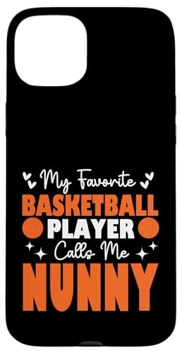Mein Lieblingsbasketballspieler nennt mich Nunny Mother's Day Hülle für iPhone 15 Plus Mein Lieblingsbasketballspieler nennt mich Nunny Mother's Day Hülle für iPhone 15 Plus von Basketball Lover Sport Basketball Player Family