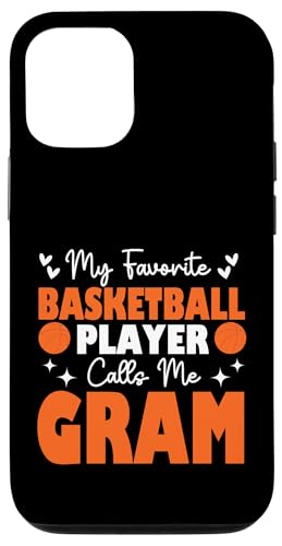 Mein Lieblingsbasketballspieler nennt mich Oma Muttertag Hülle für iPhone 12/12 Pro Mein Lieblingsbasketballspieler nennt mich Oma Muttertag Hülle für iPhone 12/12 Pro von Basketball Lover Sport Basketball Player Family