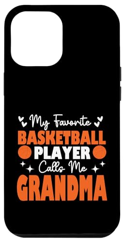 Mein Lieblingsbasketballspieler nennt mich Oma Muttertag Hülle für iPhone 12 Pro Max Mein Lieblingsbasketballspieler nennt mich Oma Muttertag Hülle für iPhone 12 Pro Max von Basketball Lover Sport Basketball Player Family