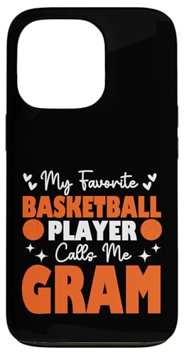 Mein Lieblingsbasketballspieler nennt mich Oma Muttertag Hülle für iPhone 13 Pro Mein Lieblingsbasketballspieler nennt mich Oma Muttertag Hülle für iPhone 13 Pro von Basketball Lover Sport Basketball Player Family