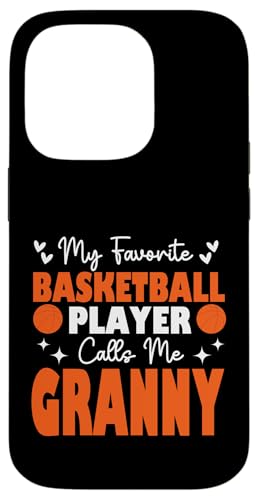 Mein Lieblingsbasketballspieler nennt mich Oma Muttertag Hülle für iPhone 14 Pro Mein Lieblingsbasketballspieler nennt mich Oma Muttertag Hülle für iPhone 14 Pro von Basketball Lover Sport Basketball Player Family