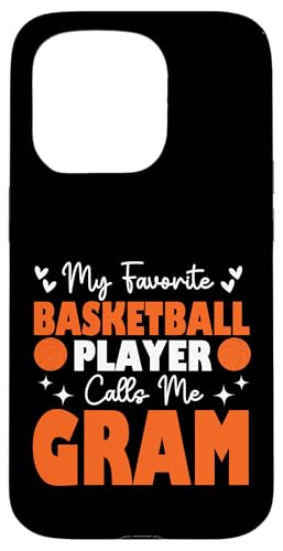 Mein Lieblingsbasketballspieler nennt mich Oma Muttertag Hülle für iPhone 15 Pro Mein Lieblingsbasketballspieler nennt mich Oma Muttertag Hülle für iPhone 15 Pro von Basketball Lover Sport Basketball Player Family