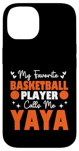 Mein Lieblingsbasketballspieler nennt mich Yaya Muttertag Hülle für iPhone 14 Mein Lieblingsbasketballspieler nennt mich Yaya Muttertag Hülle für iPhone 14 von Basketball Lover Sport Basketball Player Family