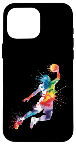 Basketball Spieler Basketballer Basketball Hülle für iPhone 16 Pro Max Basketball Spieler Basketballer Basketball Hülle für iPhone 16 Pro Max von Basketballverein Basketball Basketballspieler