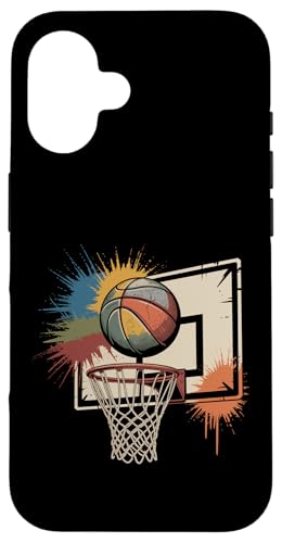 Basketball Spieler Basketballer Basketball Hülle für iPhone 16 Basketball Spieler Basketballer Basketball Hülle für iPhone 16 von Basketballverein Basketball Basketballspieler