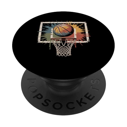 Basketball Spieler Basketballer Basketball PopSockets Klebender PopGrip Basketball Spieler Basketballer Basketball PopSockets Klebender PopGrip von Basketballverein Basketball Basketballspieler