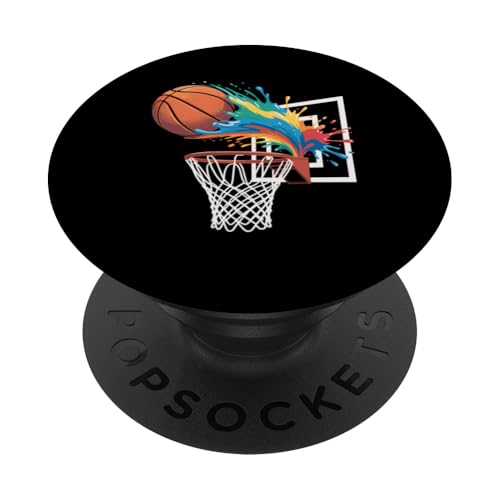 Basketball Spieler Basketballer Basketball PopSockets Klebender PopGrip Basketball Spieler Basketballer Basketball PopSockets Klebender PopGrip von Basketballverein Basketball Basketballspieler