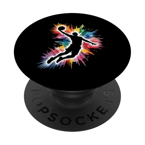 Basketball Spieler Basketballer Basketball PopSockets Klebender PopGrip Basketball Spieler Basketballer Basketball PopSockets Klebender PopGrip von Basketballverein Basketball Basketballspieler