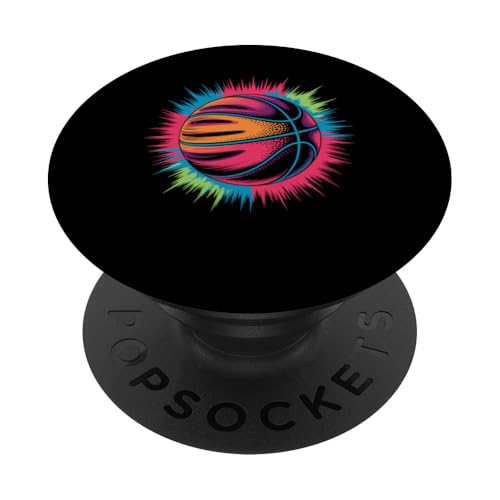 Basketball Spieler Basketballer Basketball PopSockets Klebender PopGrip Basketball Spieler Basketballer Basketball PopSockets Klebender PopGrip von Basketballverein Basketball Basketballspieler