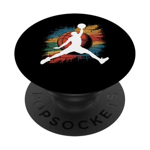 Basketball Spieler Basketballer Basketball PopSockets Klebender PopGrip Basketball Spieler Basketballer Basketball PopSockets Klebender PopGrip von Basketballverein Basketball Basketballspieler