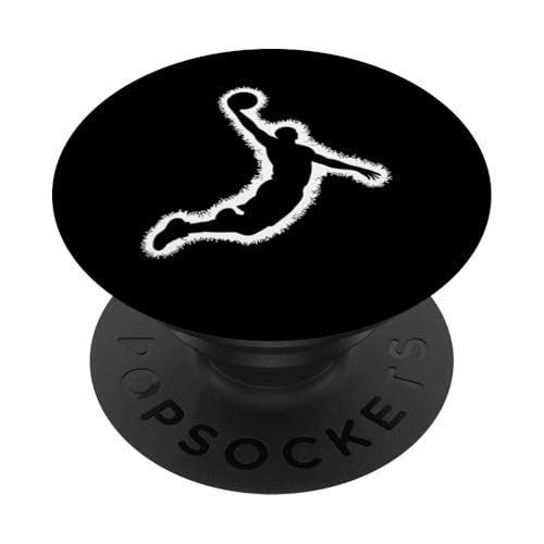 Basketball Spieler Basketballer Basketball PopSockets Klebender PopGrip Basketball Spieler Basketballer Basketball PopSockets Klebender PopGrip von Basketballverein Basketball Basketballspieler