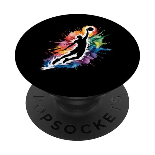 Basketball Spieler Basketballer Basketball PopSockets Klebender PopGrip von Basketballverein Basketball Basketballspieler