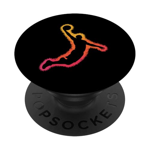 Basketball Spieler Basketballer Basketball PopSockets Klebender PopGrip Basketball Spieler Basketballer Basketball PopSockets Klebender PopGrip von Basketballverein Basketball Basketballspieler
