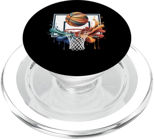 Basketball Spieler Basketballer Basketball PopSockets PopGrip für MagSafe Basketball Spieler Basketballer Basketball PopSockets PopGrip für MagSafe von Basketballverein Basketball Basketballspieler